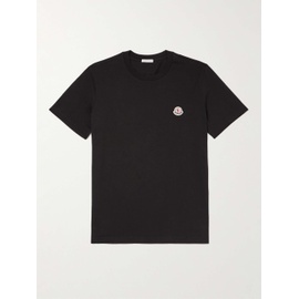 몽클레어 MONCLER Three-Pack Logo-Appliqued Cotton-Jersey T-Shirts 1647597307463443