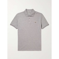 몽클레어 MONCLER Logo-Appliqued Cotton-Pique Polo Shirt 1647597307463631