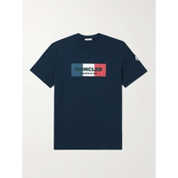 몽클레어 MONCLER Slim-Fit Logo-Print Cotton-Jersey T-Shirt 1647597307463686