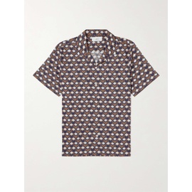 MR P. Stella Convertible-Collar Printed Cotton-Poplin Shirt 1647597307476058
