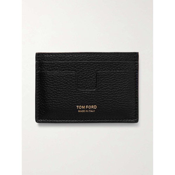 톰포드 톰포드 TOM FORD Colour-Block Full-Grain Leather Cardholder 1647597307552135