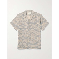OLIVER SPENCER Havana Camp-Collar Printed Linen Shirt 1647597307683202