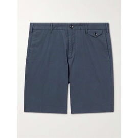 INCOTEX Slim-Fit Stretch-Cotton Poplin Bermuda Shorts 1647597307707892