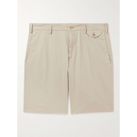 INCOTEX Slim-Fit Straight-Leg Stretch-Cotton Poplin Bermuda Shorts 1647597307707964