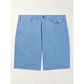 INCOTEX Slim-Fit Stretch-Cotton Poplin Bermuda Shorts 1647597307721279