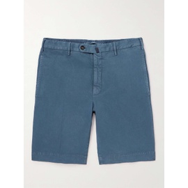 INCOTEX Straight-Leg Cotton-Blend Twill Shorts 1647597307721281
