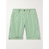 INCOTEX Striped Straight-Leg Cotton Bermuda Shorts 1647597307721287