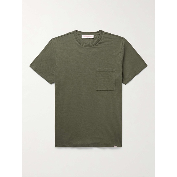  ORLEBAR BROWN OB Classic Slim-Fit Garment-Dyed Slub Cotton-Jersey T-Shirt 1647597307746439