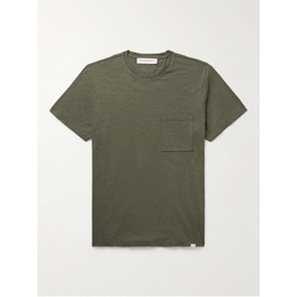 ORLEBAR BROWN OB Classic Slim-Fit Garment-Dyed Slub Cotton-Jersey T-Shirt 1647597307746439