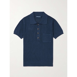 FRESCOBOL CARIOCA Clemente Pointelle-Knit Cotton Polo Shirt 1647597308106913