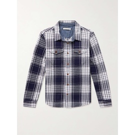 OUTERKNOWN Blanket Checked Organic Cotton-Twill Shirt 1647597308192518