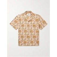 CORRIDOR Camp-Collar Printed Cotton-Gauze Shirt 1647597308233100