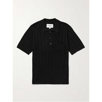 CORRIDOR Pointelle-Knit Pima Cotton Polo Shirt 1647597308233124
