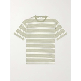 노스 프로젝트 NORSE PROJECTS Johannes Striped Cotton-Blend Jersey T-Shirt 1647597308250130
