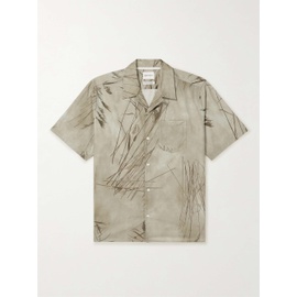 노스 프로젝트 NORSE PROJECTS CARS텐씨 TEN Convertible-Collar Printed Cotton-Poplin Shirt 1647597308250164