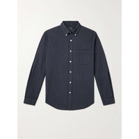 PORTUGUESE FLANNEL Atlantico Slim-Fit Button-Down Collar Cotton-Seersucker Shirt 1647597308267570