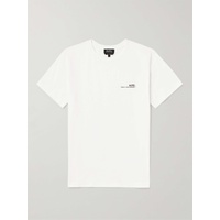 아페쎄 A.P.C. Logo-Print Cotton-Jersey T-Shirt 1647597308365069