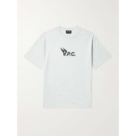 아페쎄 A.P.C. Hermance Logo-Print Cotton-Jersey T-Shirt 1647597308365163