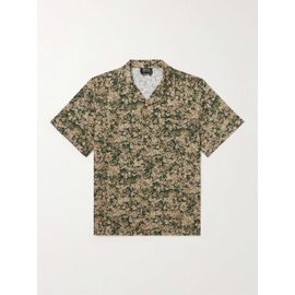 아페쎄 A.P.C. Lloyd Convertible-Collar Printed Cotton Shirt 1647597308365242