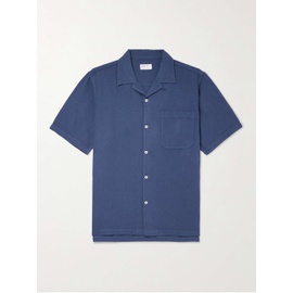 UNIVERSAL WORKS Convertible-Collar Garment-Dyed Hemp and Cotton-Blend Shirt 1647597308377593