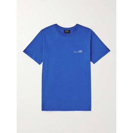 아페쎄 A.P.C. Logo-Print Cotton-Jersey T-Shirt 1647597308377599