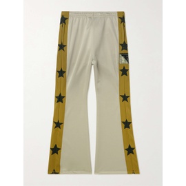 KAPITAL Slim-Fit Flared Webbing-Trimmed Jersey Sweatpants 1647597309323370