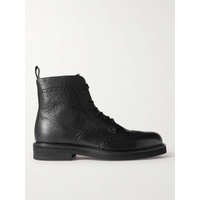 MR P. 자크 Jacques Full-Grain Leather Brogue Boots 1647597310185871