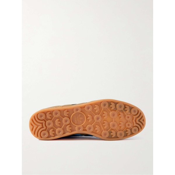 아디다스 아디다스 오리지널 ADIDAS ORIGINALS Gazelle Indoor Suede and Leather-Trimmed Mesh Sneakers 1647597310223174