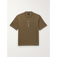 ZEGNA + 노다 norda Logo-Print Cotton-Jersey T-Shirt 1647597310396169