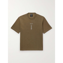 ZEGNA + 노다 norda Logo-Print Cotton-Jersey T-Shirt 1647597310396169