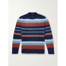 에트로 ETRO Striped Brushed Mohair-Blend Sweater 1647597310460947