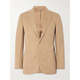 DE PETRILLO Unstructured Cotton and Linen-Blend Suit Jacket 1647597310466895