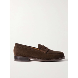 GRENSON Jago Suede Penny Loafers 1647597310507290