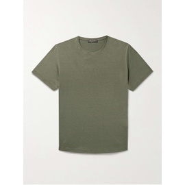 로로 피아나 LORO PIANA Silk and Cotton-Blend T-Shirt 1647597310626672
