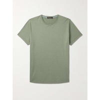 로로 피아나 LORO PIANA Silk and Cotton-Blend T-Shirt 1647597310638589