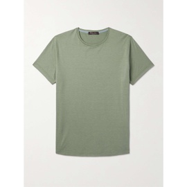 로로 피아나 LORO PIANA Silk and Cotton-Blend T-Shirt 1647597310638589