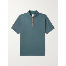 폴스미스 PAUL SMITH Slim-Fit Striped Cotton-Pique Polo Shirt 1647597310668602