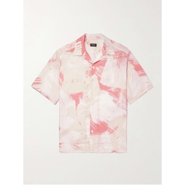 ZEGNA Convertible-Collar Printed Linen and Cotton-Blend Shirt 1647597310685561