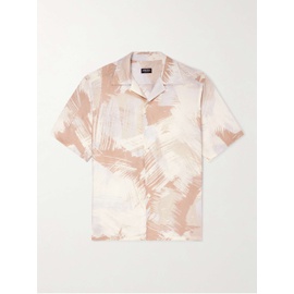 ZEGNA Convertible-Collar Printed Linen and Cotton-Blend Shirt 1647597310685661