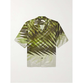 드리스 반 노튼 DRIES VAN NO텐씨 TEN Camp-Collar Printed Satin Shirt 1647597311101297