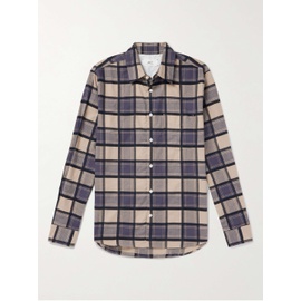 MR P. Checked Cotton-Flannel Shirt 1647597311252049