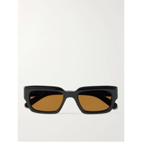 MR LEIGHT Maverick S Rectangular-Frame Acetate and Gunmetal-Tone Sunglasses 1647597311319098