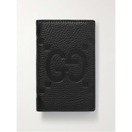 구찌 GUCCI Logo-Embossed Full-Grain Leather Bifold Cardholder 1647597311482783