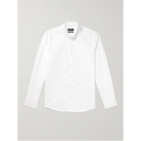아페쎄 A.P.C. Greg Button-Down Collar Logo-Embroidered Cotton Oxford Shirt 1647597313130595
