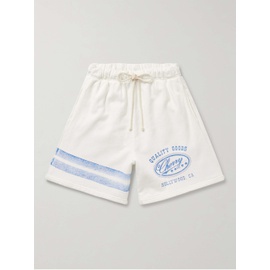 CHERRY LOS ANGELES Straight-Leg Logo-Print Cotton-Jersey Drawstring Shorts 1647597313222594