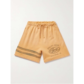 CHERRY LOS ANGELES Straight-Leg Logo-Print Cotton-Jersey Drawstring Shorts 1647597313222649