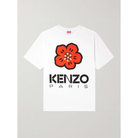 KENZO Logo-Print Cotton-Jersey T-Shirt 1647597313253448