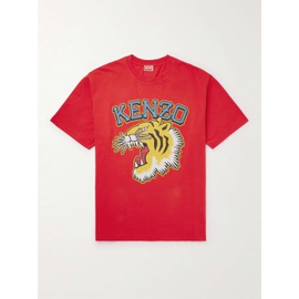 KENZO Logo-Print Cotton-Jersey T-Shirt 1647597313253450
