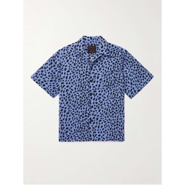 와코마리아 WACKO MARIA + 그라미치 Gramicci Convertible-Collar Leopard-Print Nylon Shirt 1647597313933973