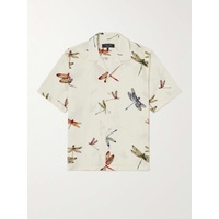 래그 앤 본 RAG & BONE Avery Convertible-Collar Printed Crepe Shirt 1647597314297987